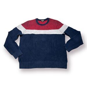 Express Women’s Ribbed Striped Sweater Size Large